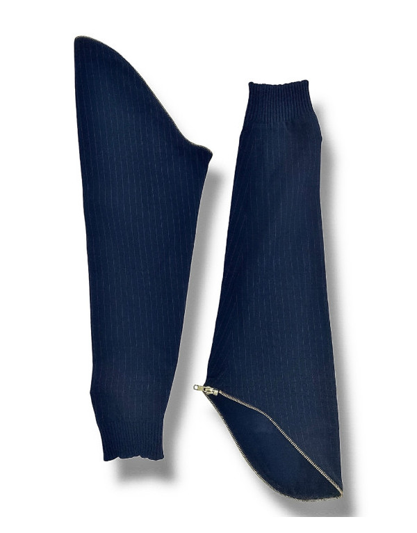 Pack Héritage - Veste bleue avec manches amovibles | Moult Paris