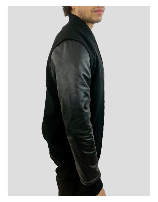 Veste Pack Onyx – Manches amovibles en coton ou cuir | Moult Paris