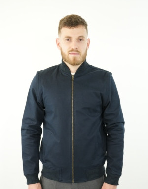 Pack Alliance - Veste bleue avec manches amovibles | Moult Paris
