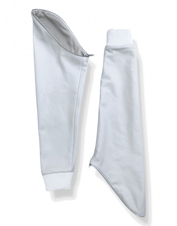 Manches Hope – Élégance en cuir d'agneau blanc | Moult Paris