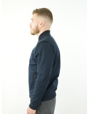 Veste Midnight – Bleu marine & manches amovibles | Moult Paris