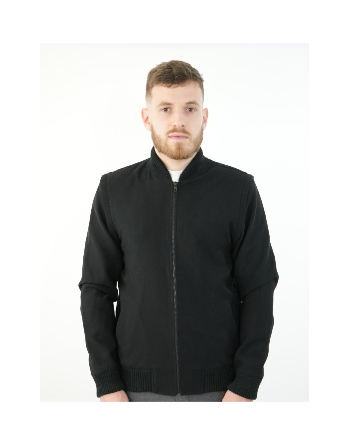Veste Phoenix noire unisexe | Moult Paris