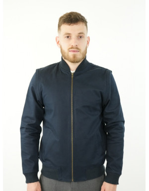 Pack Dynastie - Veste bleue avec manches amovibles | Moult Paris