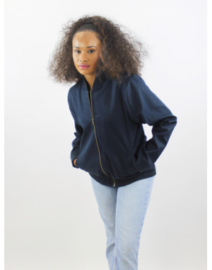 Veste Midnight – Bleu marine & manches amovibles | Moult Paris