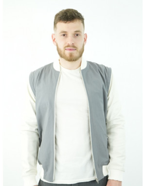 Veste Sterling - Grise élégante aux manches amovibles | Moult Paris
