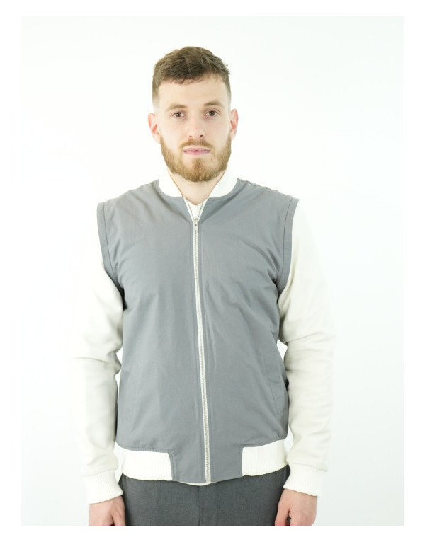 Veste Sterling - Grise élégante aux manches amovibles | Moult Paris