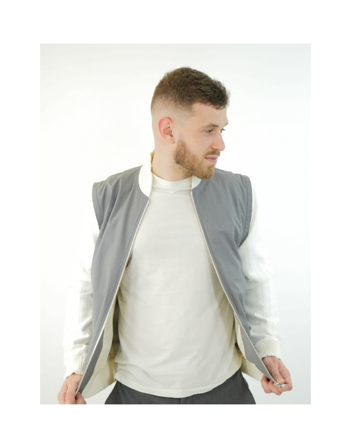 Pack Zenith - Veste grise & 3 manches interchangeables  | Moult Paris