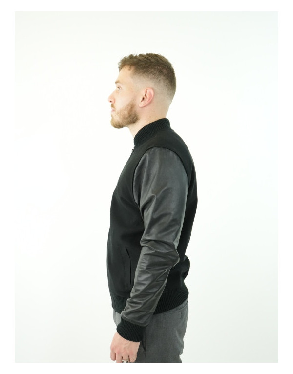 Veste Pack Onyx – Manches amovibles en coton ou cuir | Moult Paris
