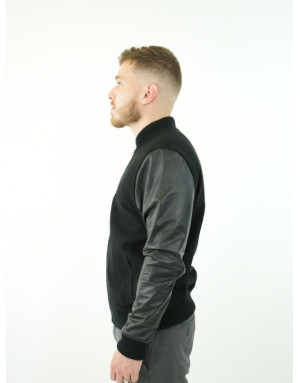 Veste Pack Onyx – Manches amovibles en coton ou cuir | Moult Paris