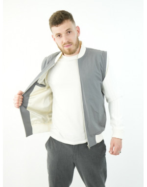 Pack Jade – Veste grise & manches interchangeables | Moult Paris