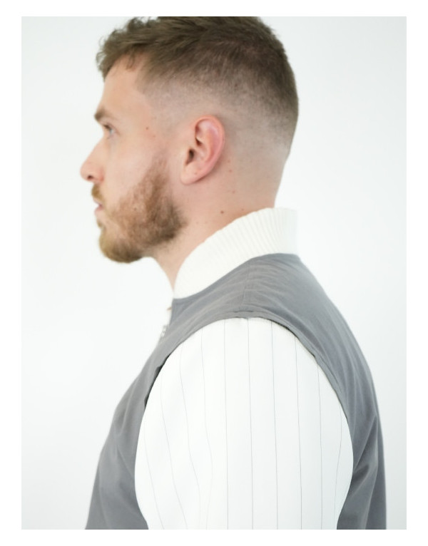 Pack Jade – Veste grise & manches interchangeables | Moult Paris