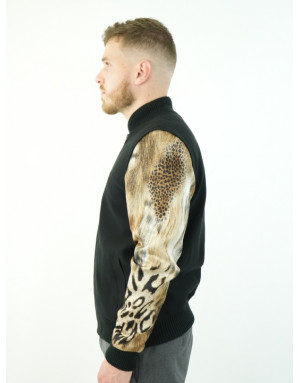 Veste Monroe - Motifs animaliers et manches amovibles | Moult Paris