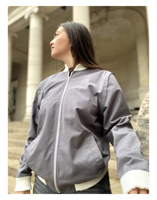 Veste Dakota - Grise et imperméable | Moult Paris