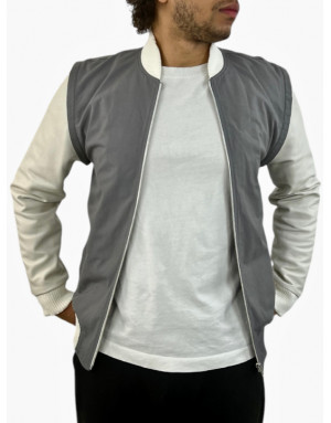 Veste Sterling - Grise élégante aux manches amovibles | Moult Paris