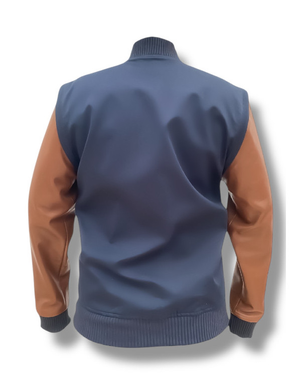 Pack Héritage - Veste bleue avec manches amovibles | Moult Paris