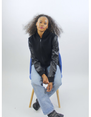 Veste Prince noire unisexe | Moult Paris