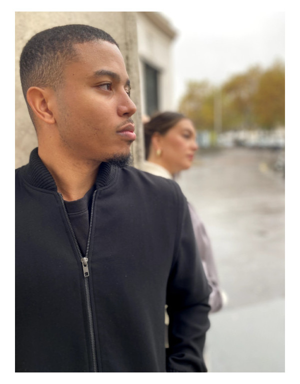 Veste Phoenix noire unisexe | Moult Paris