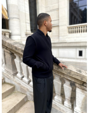 Veste Phoenix noire unisexe | Moult Paris